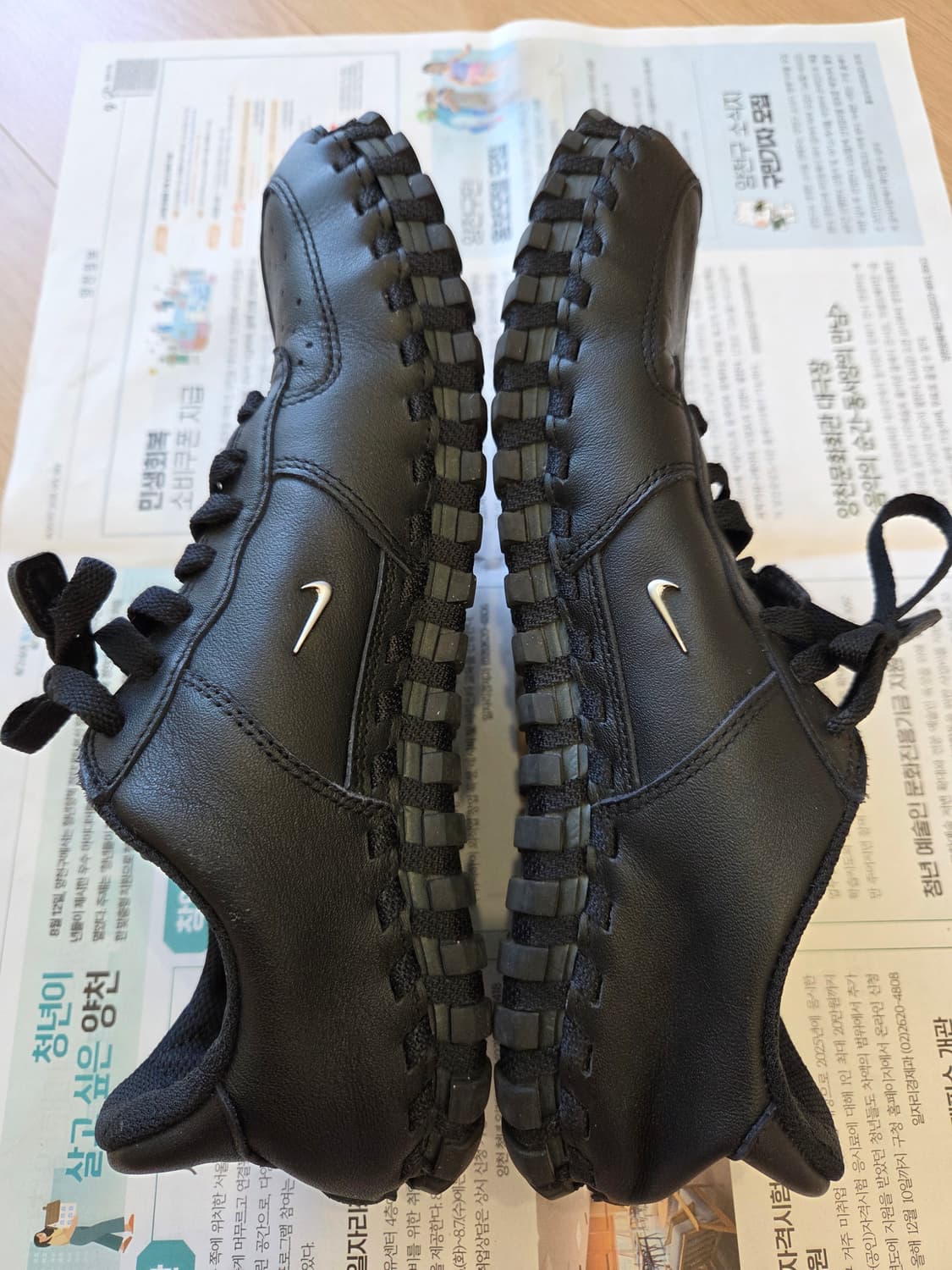 Jacquemus J Force 1 Low LX SP Black 상품이미지5