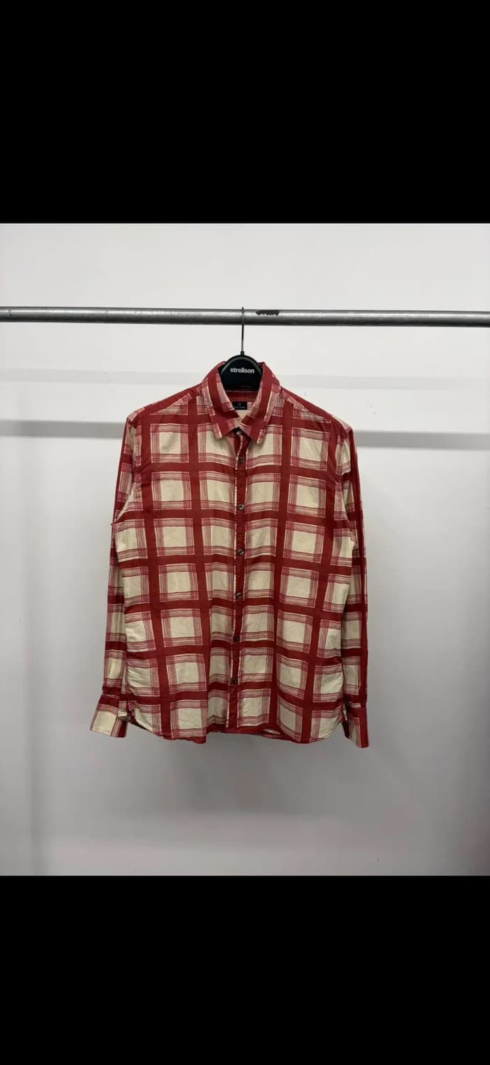 (95) 폴스미스 코튼 체크 긴팔 셔츠 롱슬리브 상품이미지1