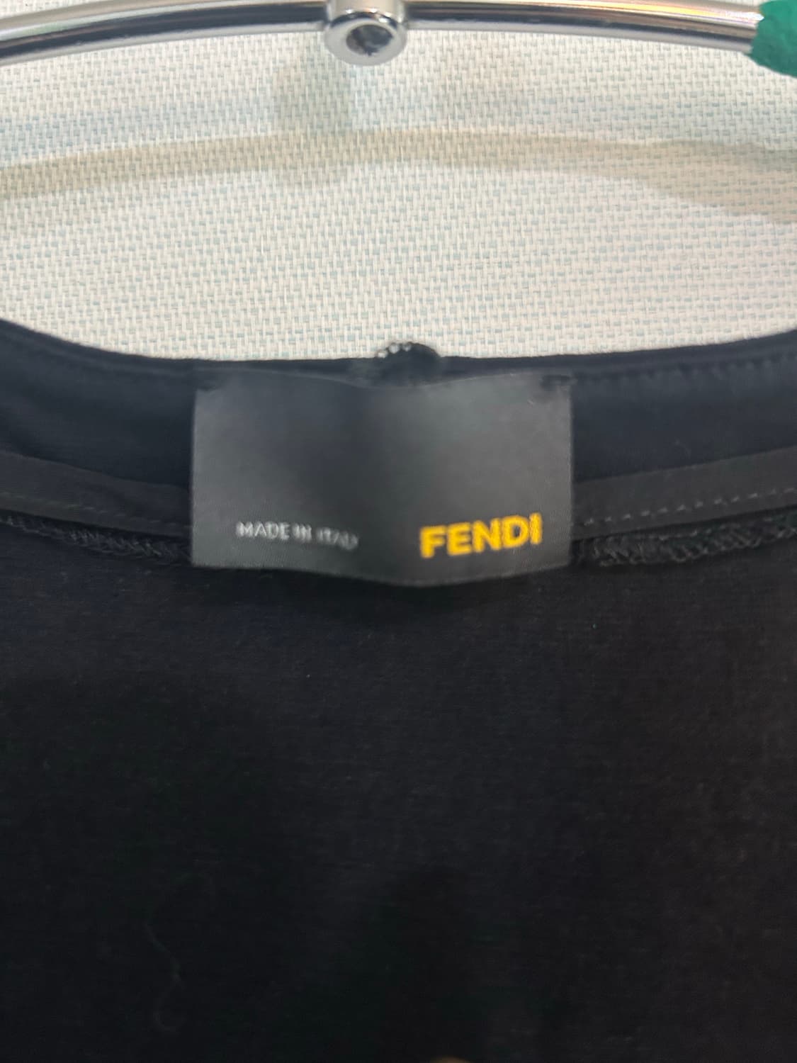 펜디 블랙 실크 탑38 상품이미지2