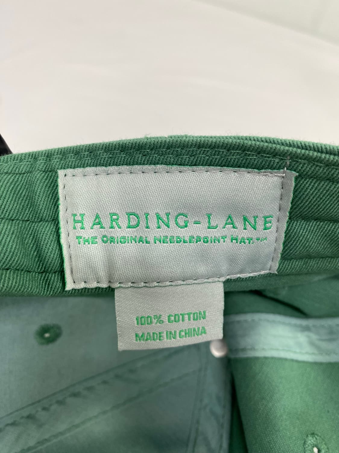 하딩레인 Harding Lane 블랙 도그 그린 볼캡 상품이미지7