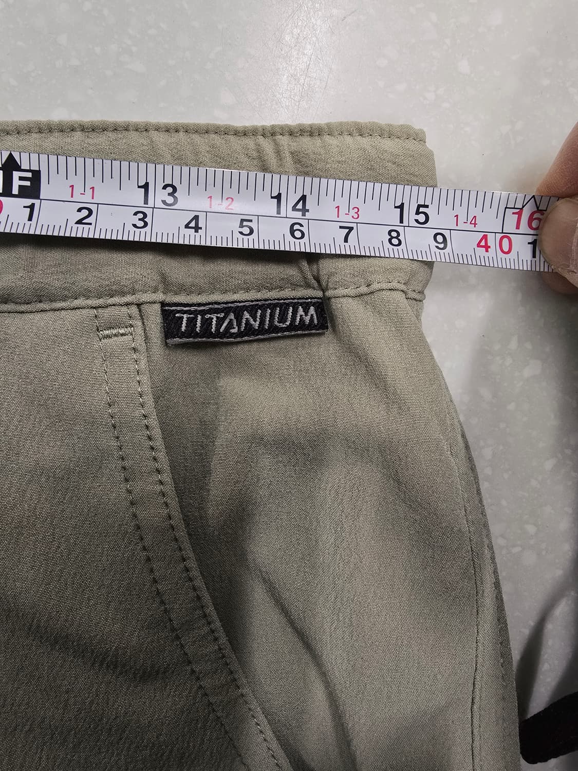 컬럼비아 카키색 카고 조거팬츠 상품이미지7