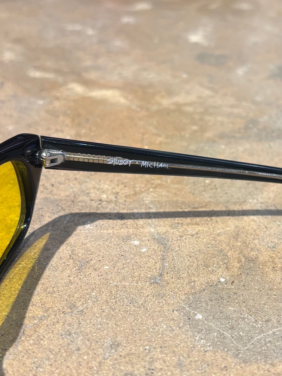 OLD STUSSY YELLOW LENS SUNGLASS 상품이미지4