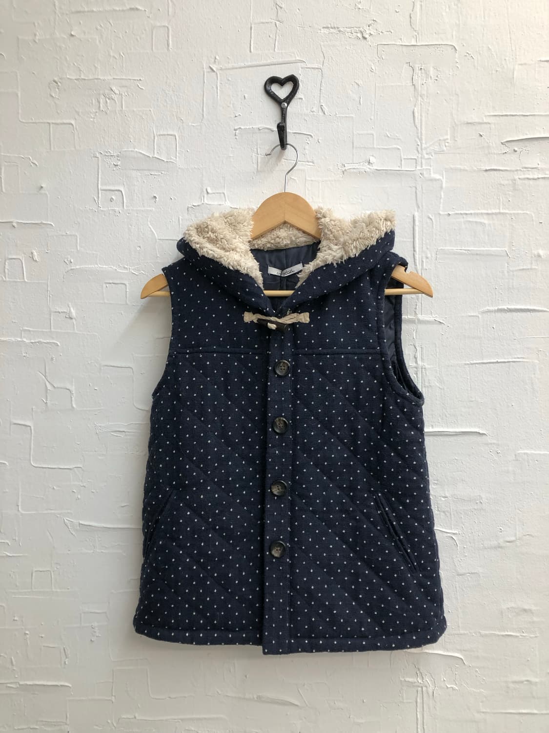 dotty navy vest 상품이미지4