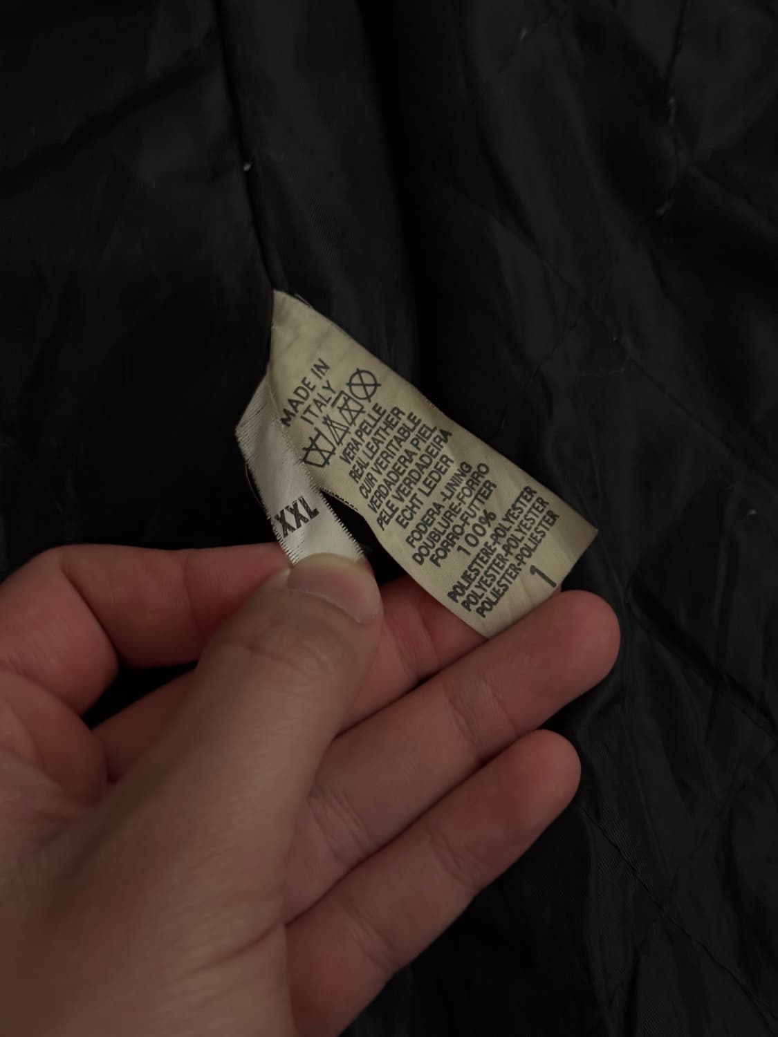 빈티지 레더 카코트 상품이미지3