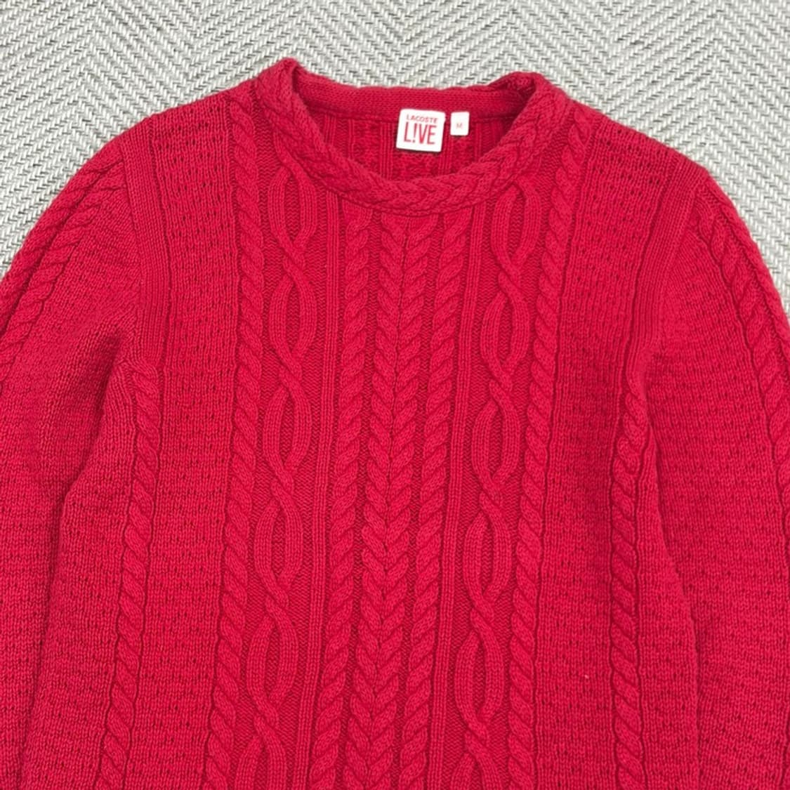 라코스테 울블렌드 케이블 니트 v2083 상품이미지3