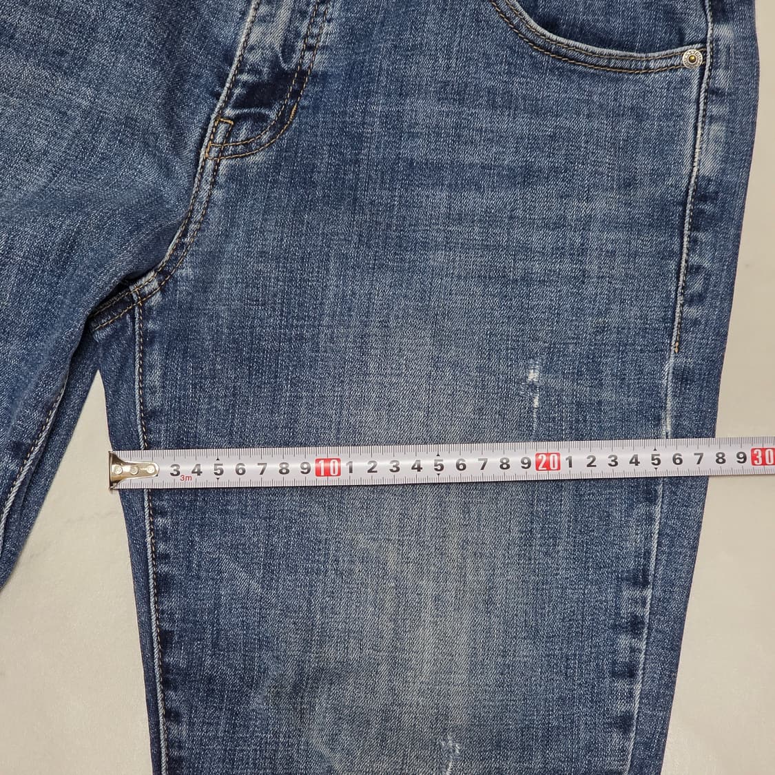 31 게스 스판 중청 데님팬츠 청바지 상품이미지6