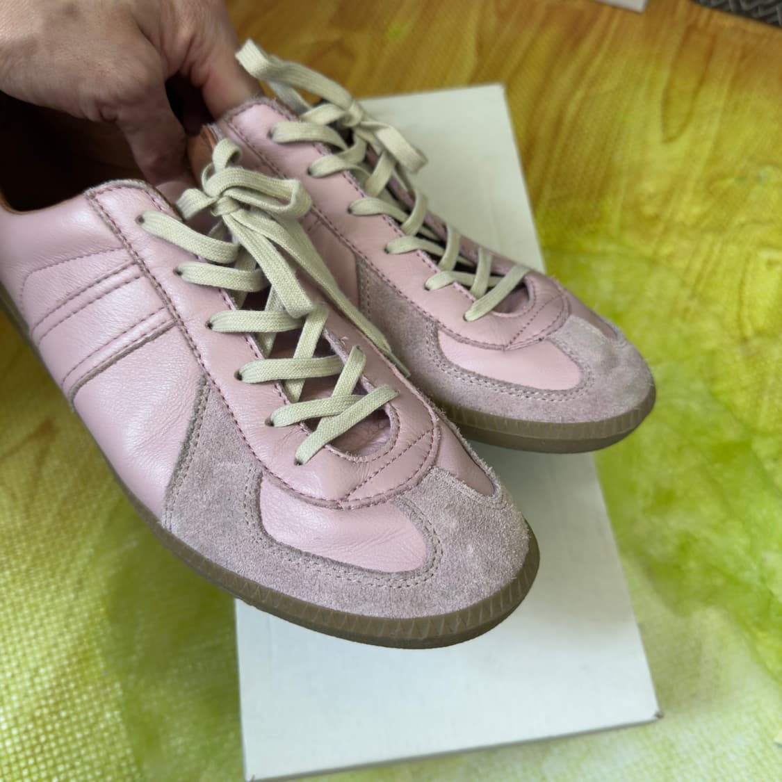 리프로덕션오브파운드 독일군 핑크 42사이즈 상품이미지6