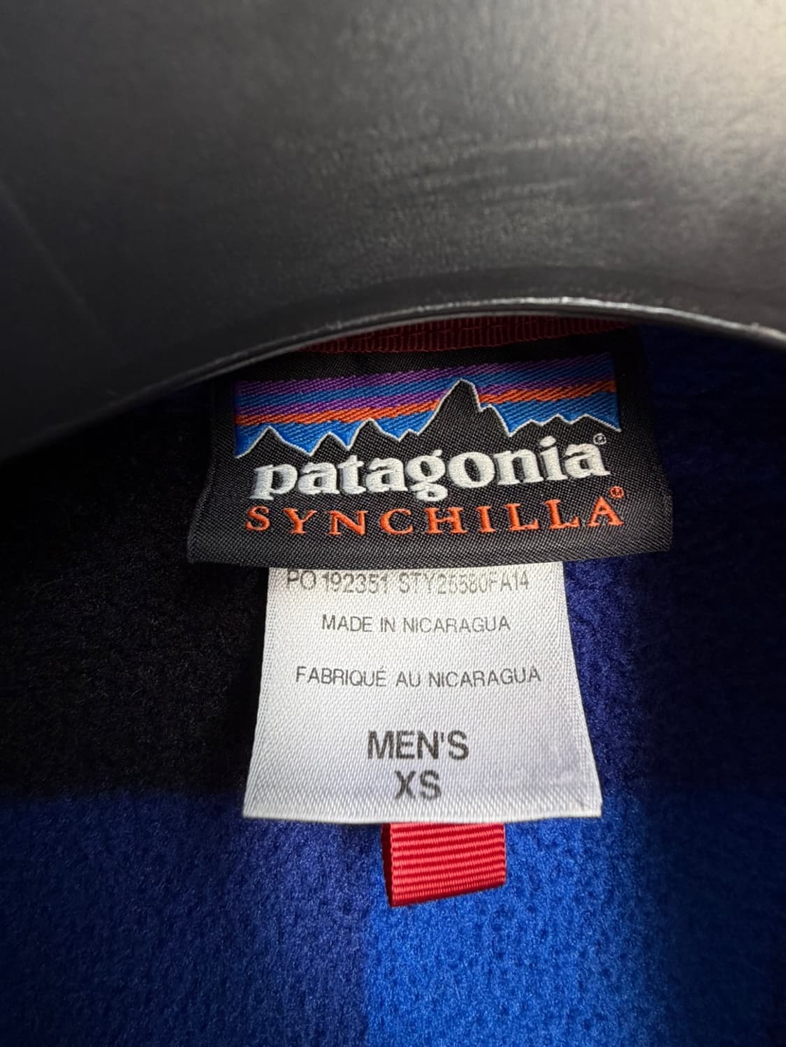 파타고니아 버팔로 체크 신칠라 스냅티 풀오버 후리스  상품이미지4