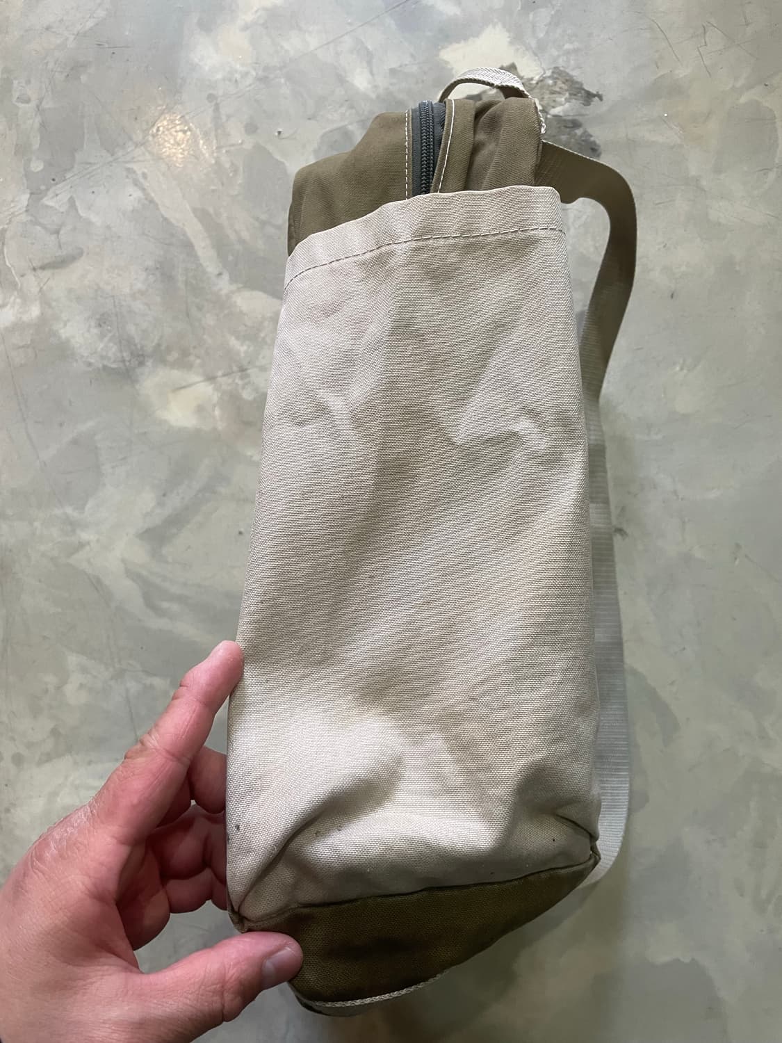 단톤 백팩 카키 브라운 상품이미지5