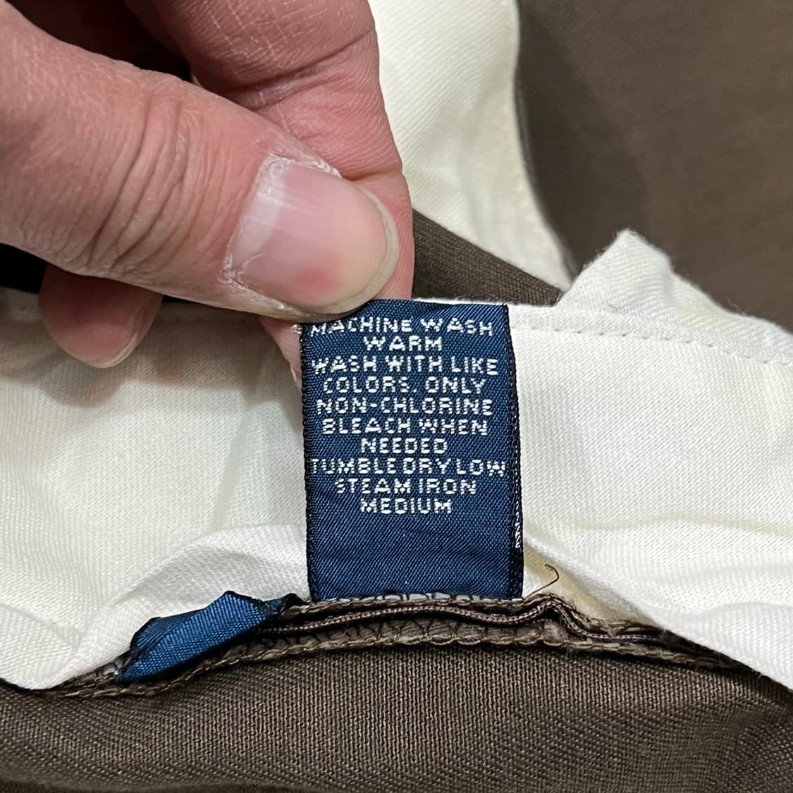  폴로랄프로렌 브라운 투턱 치노팬츠 y15526 상품이미지8