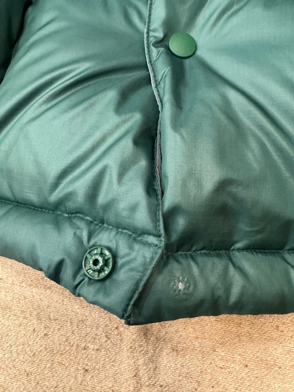 [M][100] 다이와피어39 테크 백패커 다운 파카 그린 상품이미지10