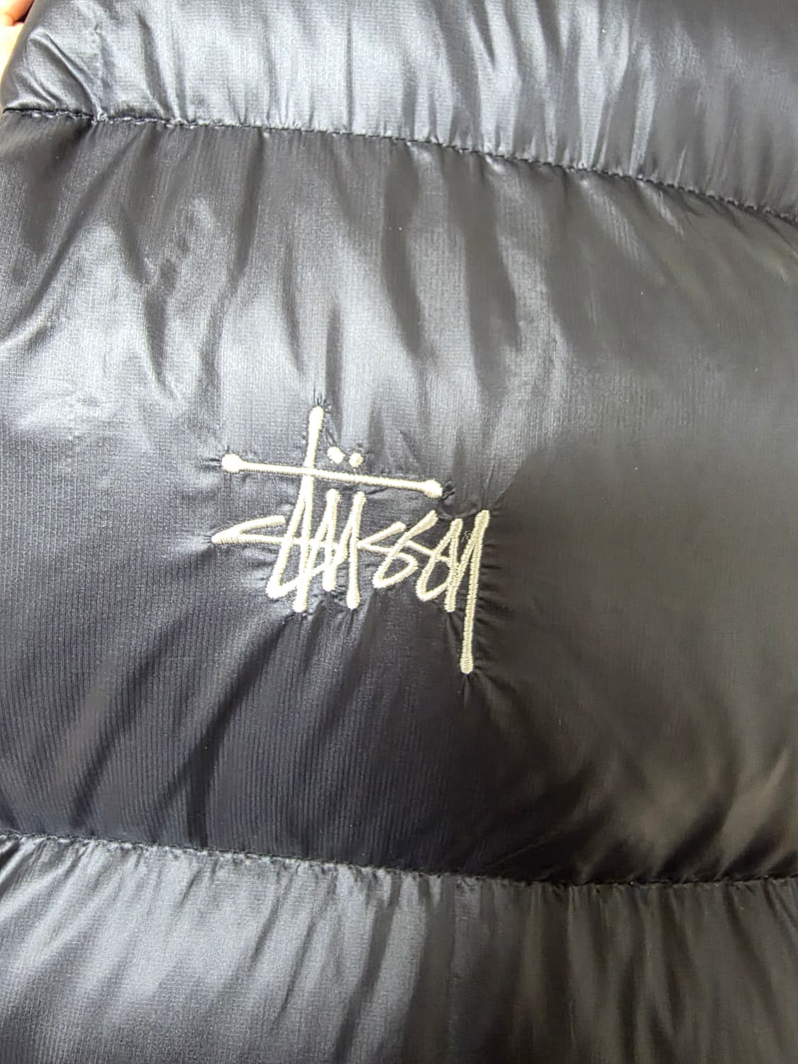 M) 스투시 마이크로 립스탑 패딩 상품이미지4