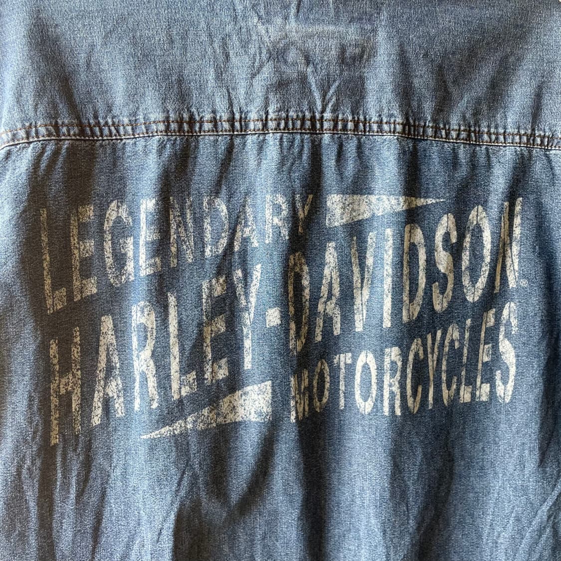 할리 데이비슨 데님 셔츠 상품이미지8