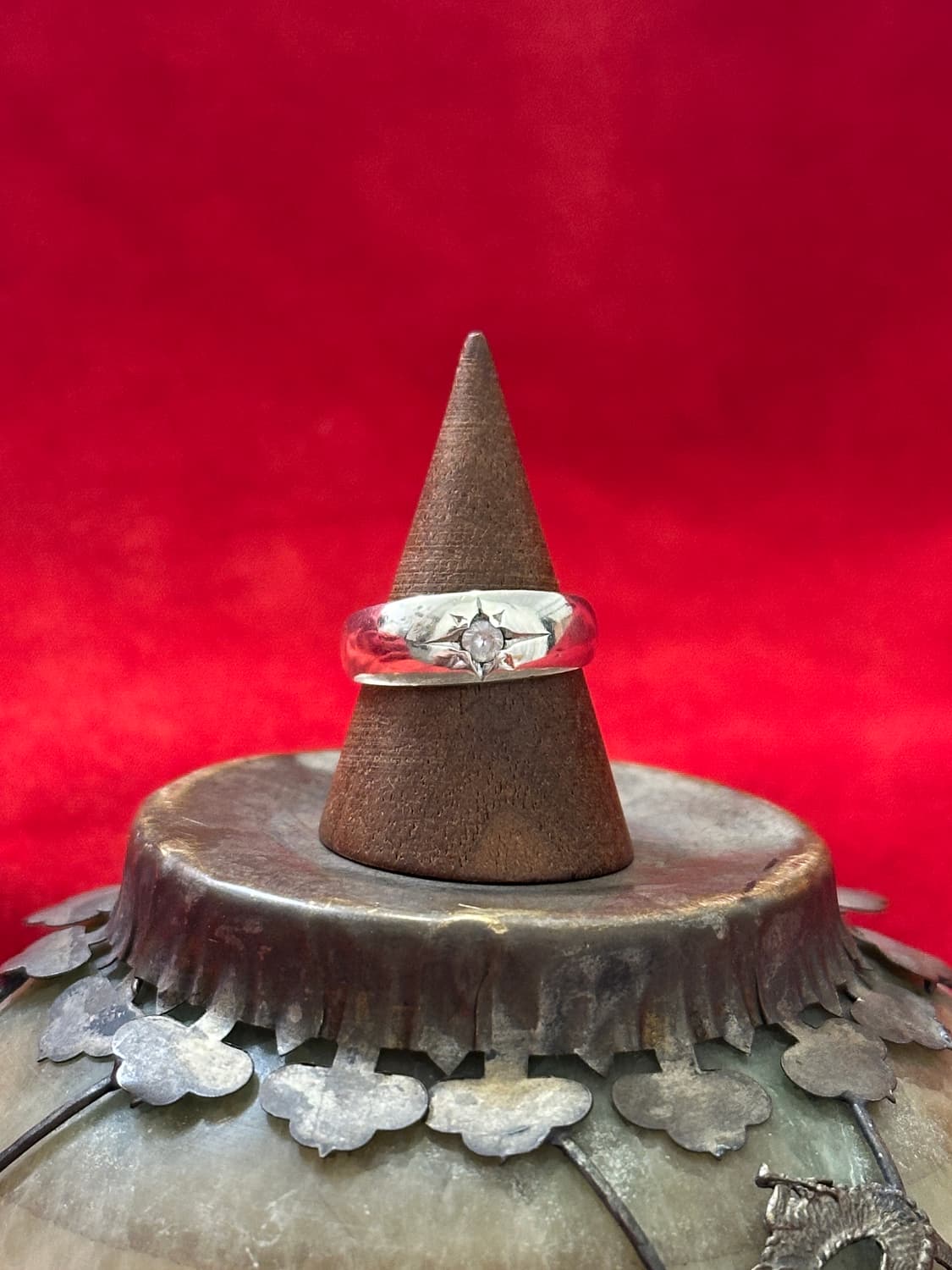 Vintage Cubic 925Silver Ring 상품이미지1