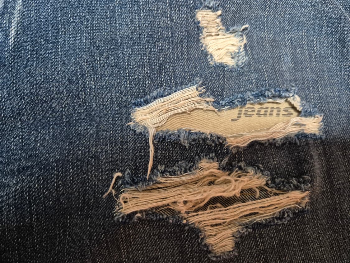 [M] 25ss 발렌시아가 배기 로고 데님팬츠 상품이미지4