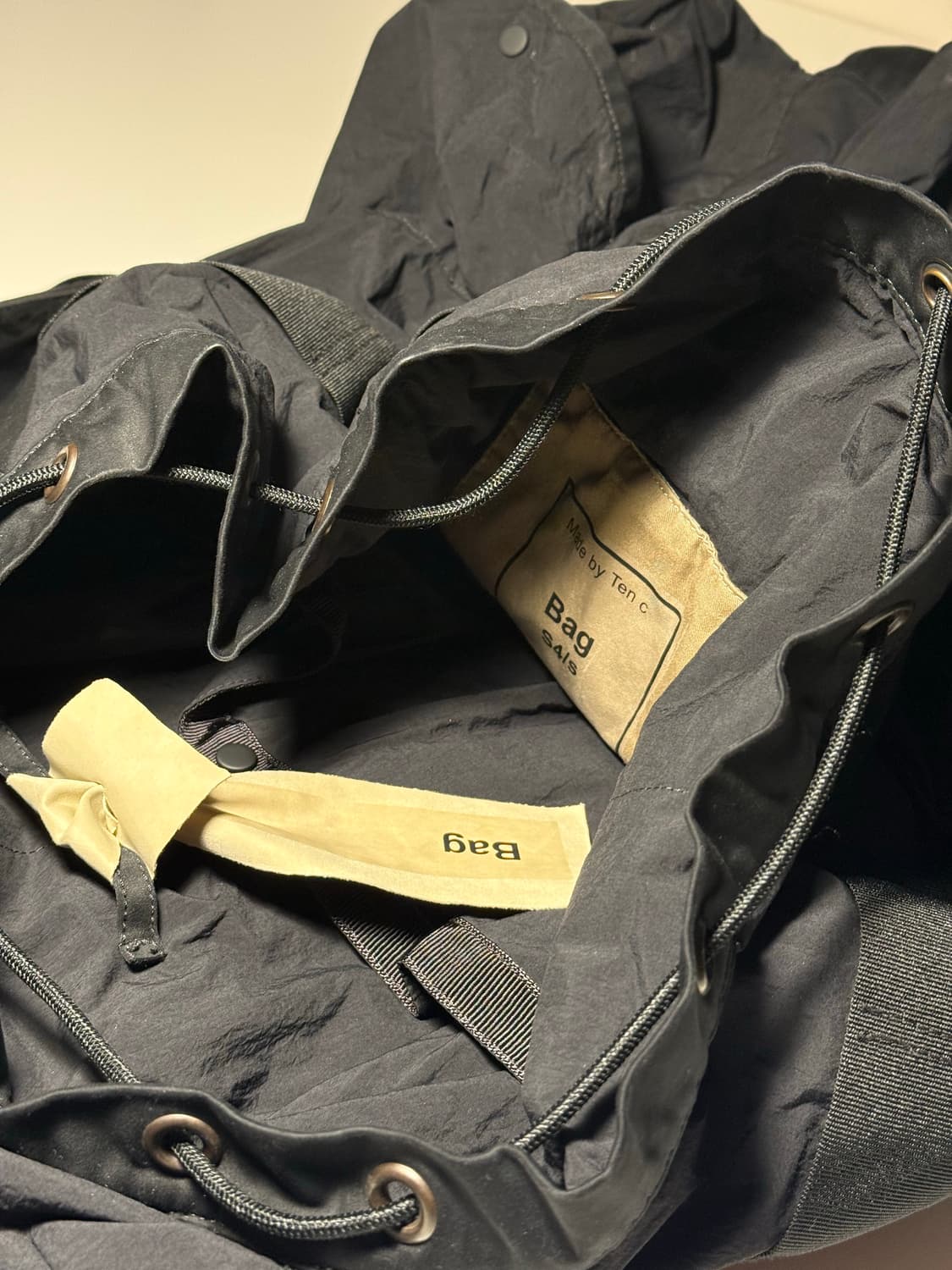 텐씨 OJJ 탈텔 백 블랙 상품이미지3