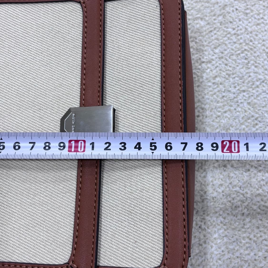 F 빈티지 캔버스 라인 크로스백 0402E 상품이미지6