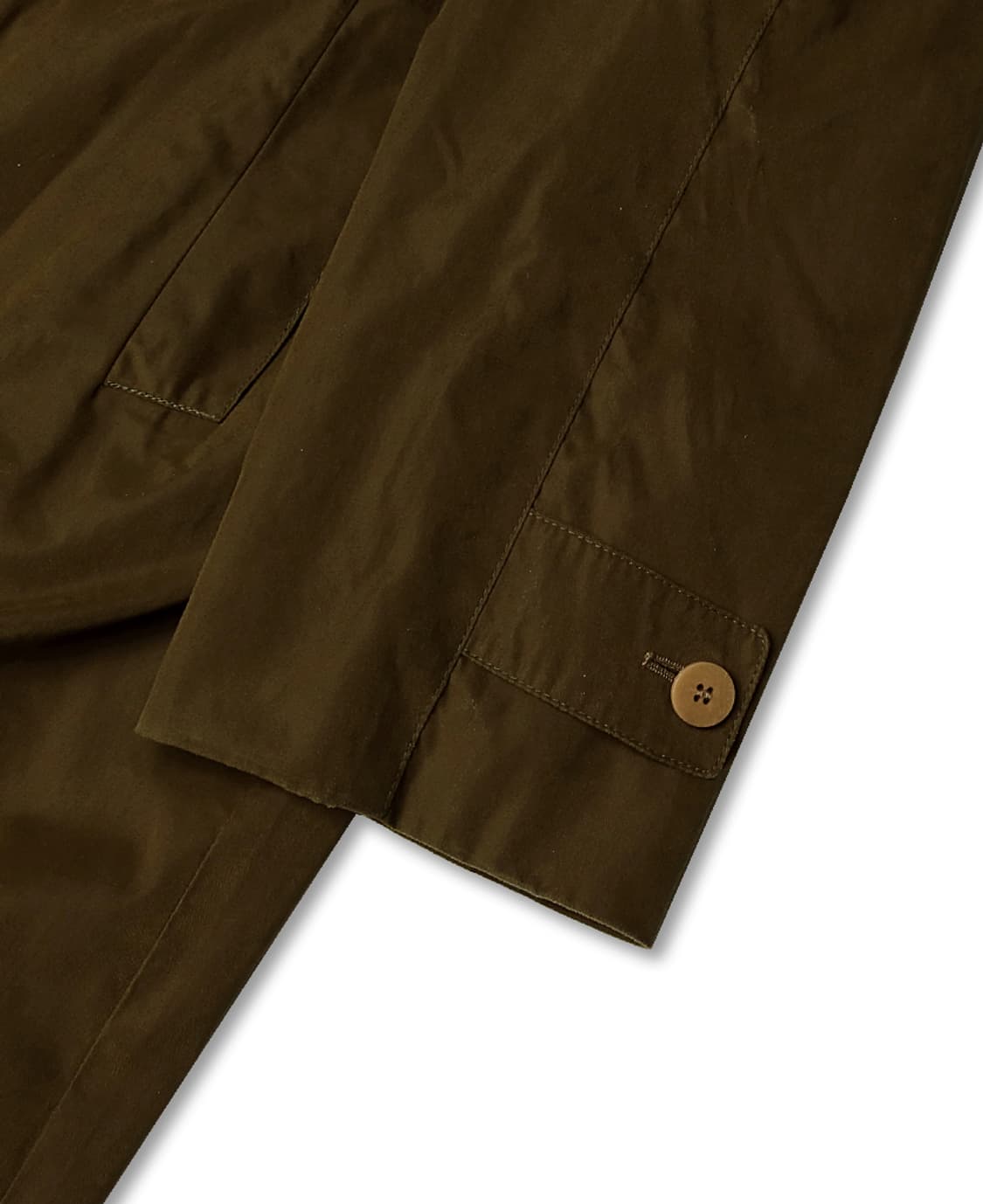 몬테도로 [Montedoro] 레인웨어 카키 레글런 벨티드 롱코트 상품이미지5