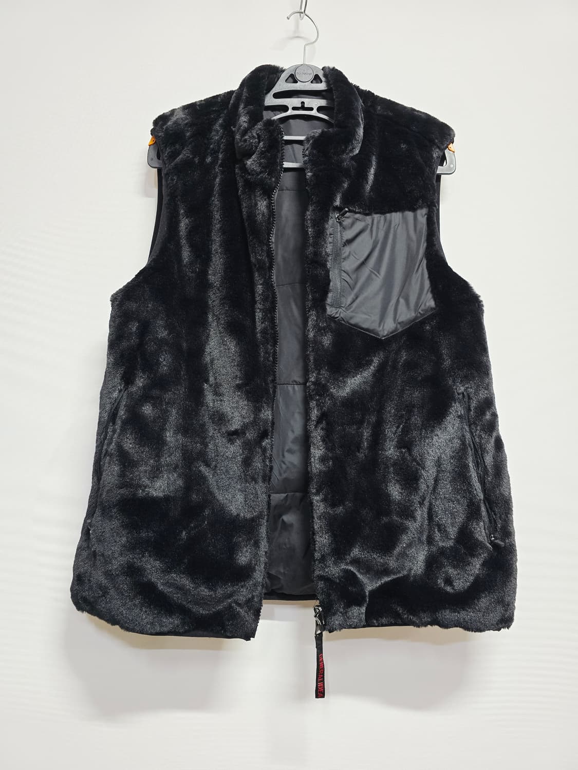 제네럴아이디어 검정 양면 조끼 95 상품이미지5