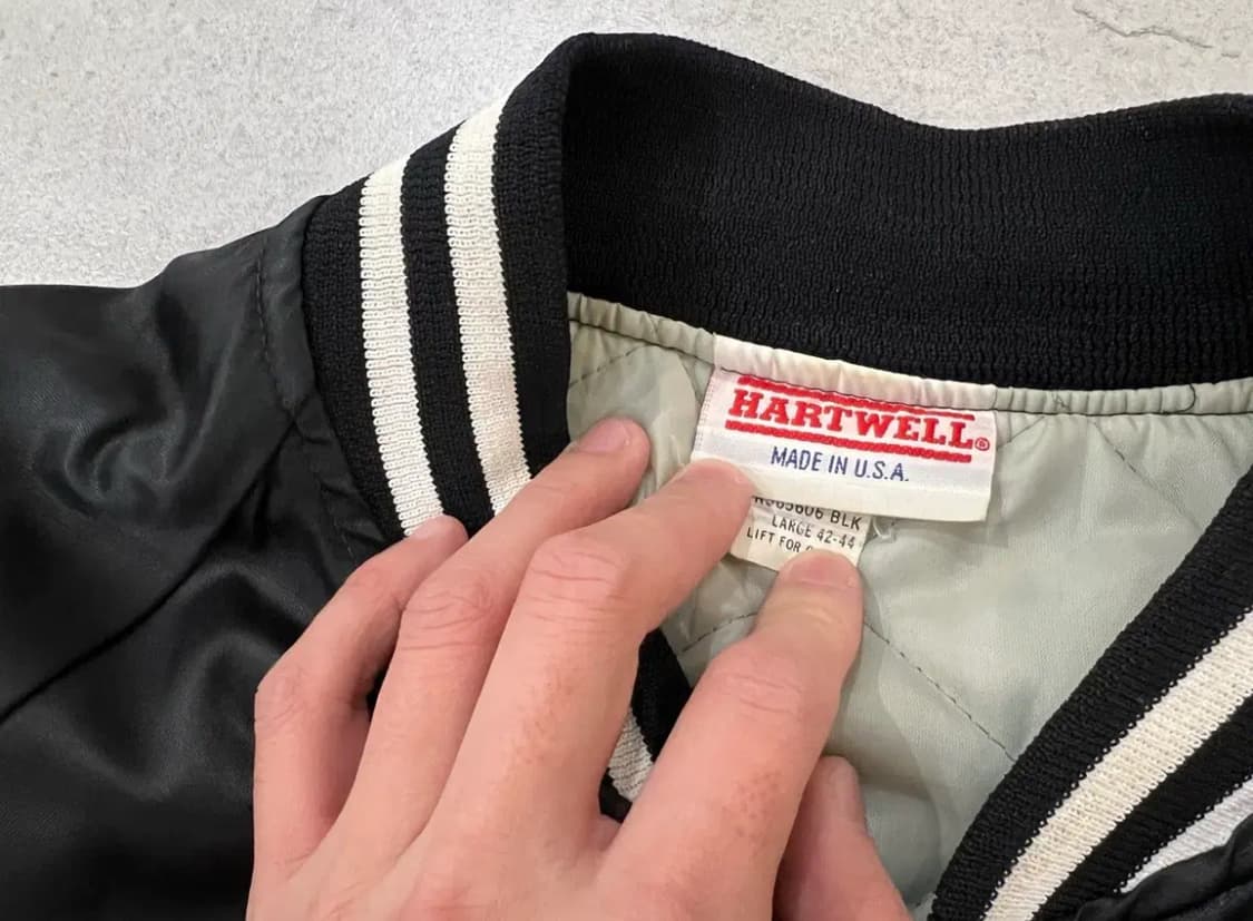 빈티지 USA 바시티 자켓 판매 합니다 상품이미지3