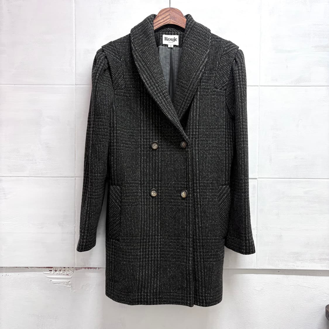 Rouje Paris 루즈 더블 코트 (38) 상품이미지3