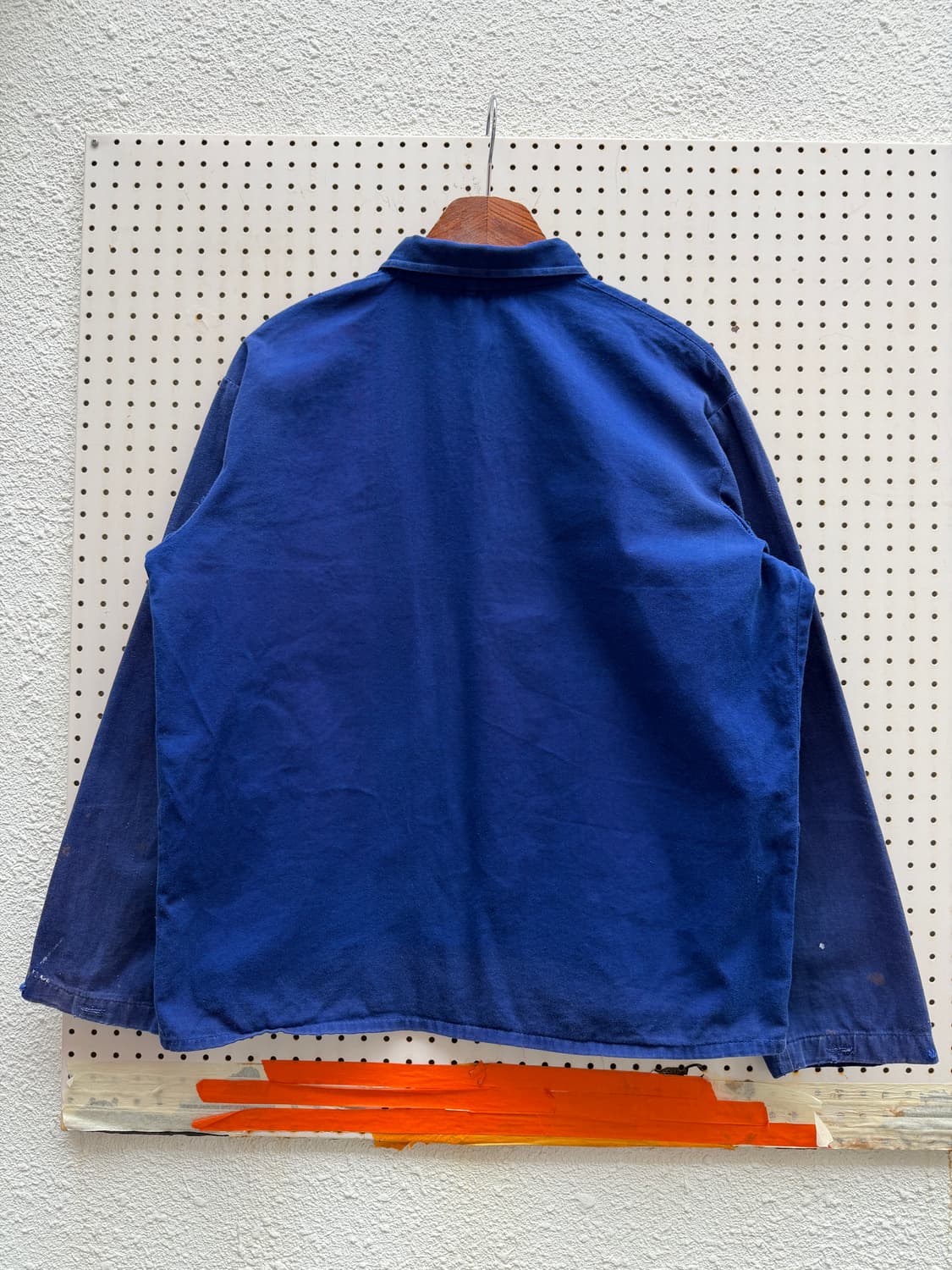 FADED INDIGO BLUE OLD VINTAGE 프렌치워크자켓 상품이미지2