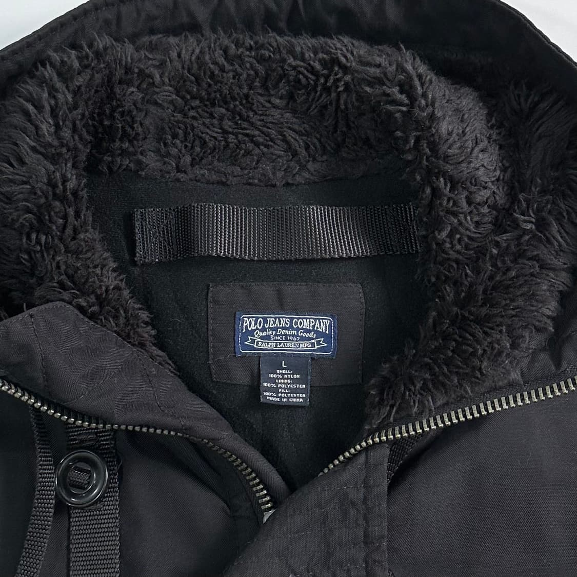 폴로 진스 블랙 밀리터리 파카 상품이미지4