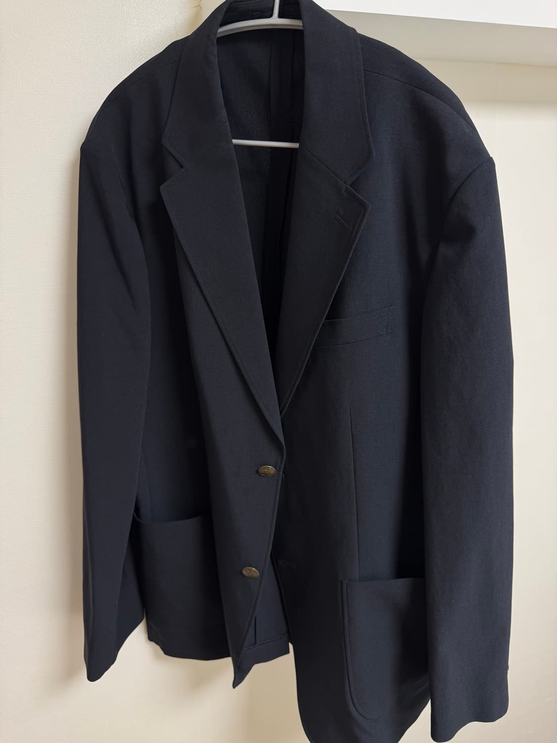 [XXL]유니클로JWA 감탄블레이저(네이비) 상품이미지3