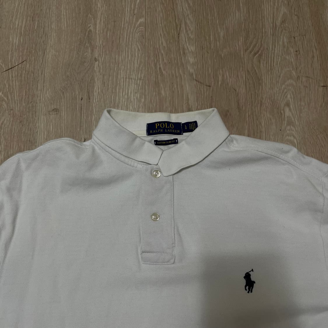 폴로 랄프로렌 스몰포니 커스텀 슬림핏 PK 반팔 카라티 L/100 상품이미지2