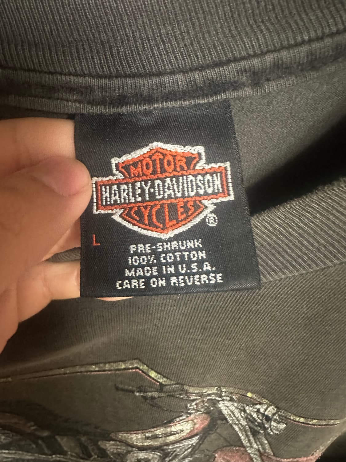 90s 빈티지 할리데이비슨 티셔츠 상품이미지4