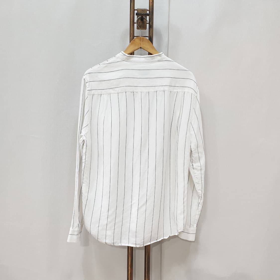 클럽모나코 스트라이프 린넨 셔츠 남방 105 상품이미지3