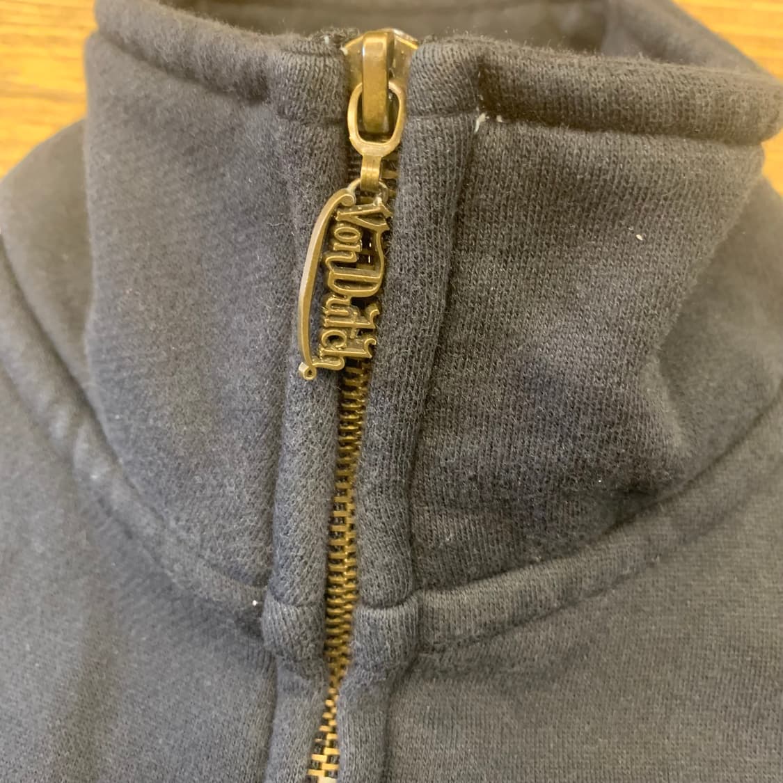 본더치 패치로고 블랙 집업 M 상품이미지4