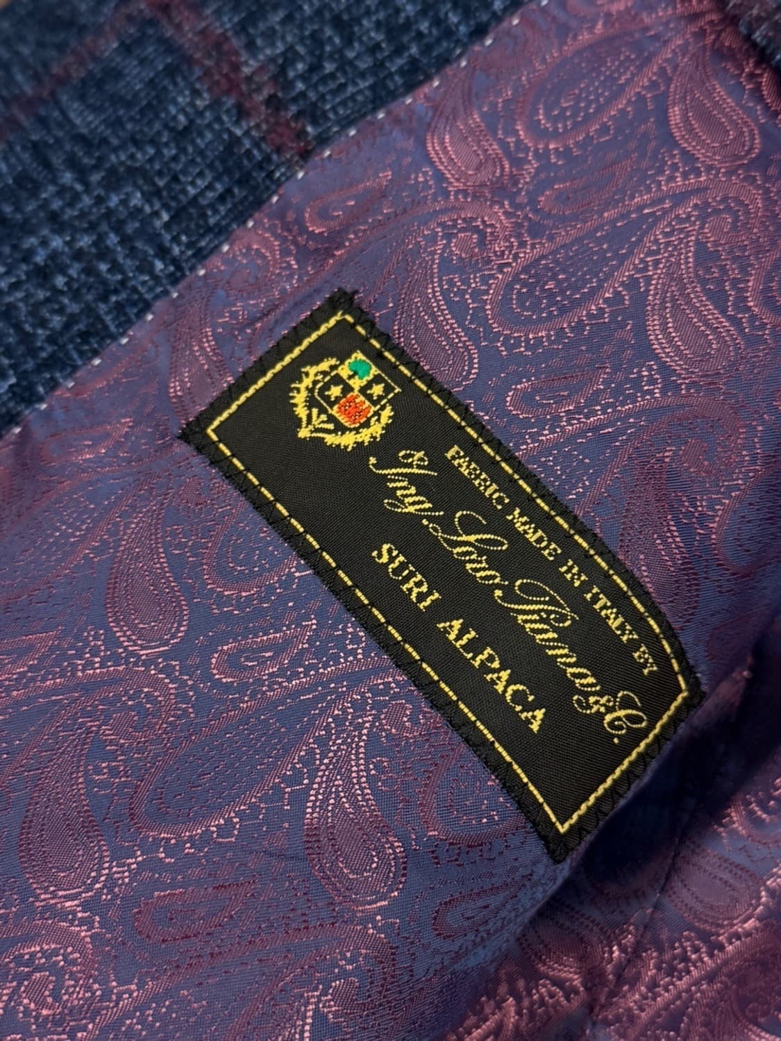 킨록앤더슨 로로피아나 수리 알파카 테일러드 자켓 100 상품이미지9