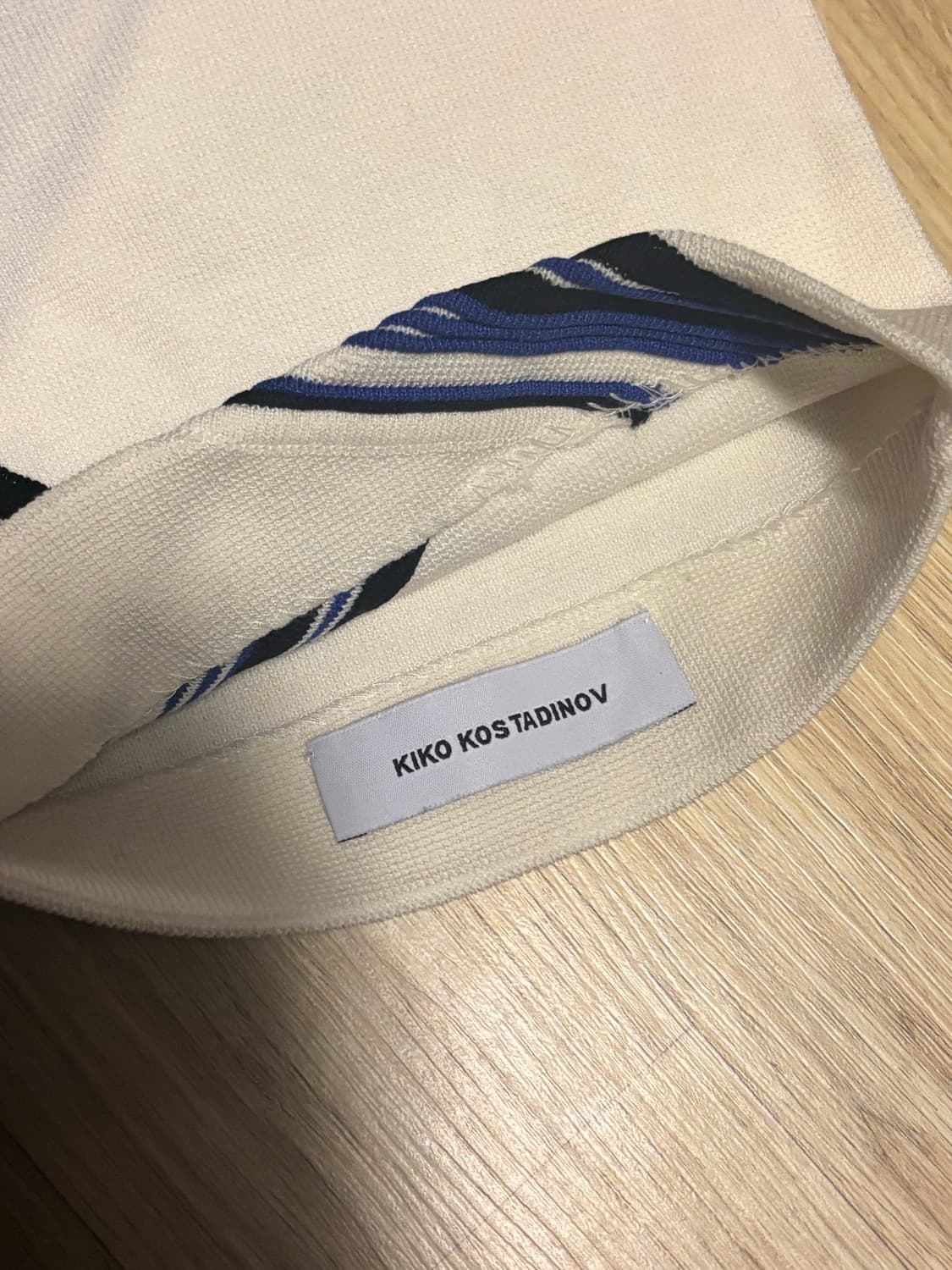 Kiko kostadinov 키코 코스타디노브 비니 화이트 상품이미지3