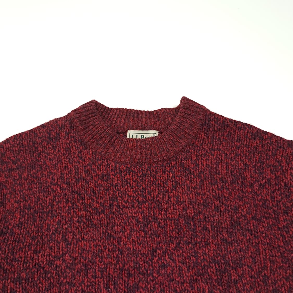 CL069 M 엘엘빈 램스울 크루넥 니트 상품이미지2