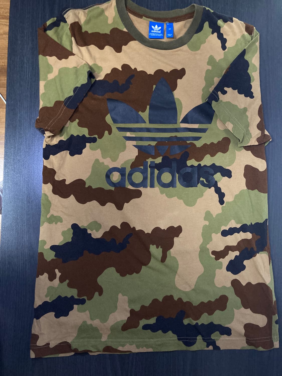 아이다스 빅로고 카모 반팔 105 상품이미지1