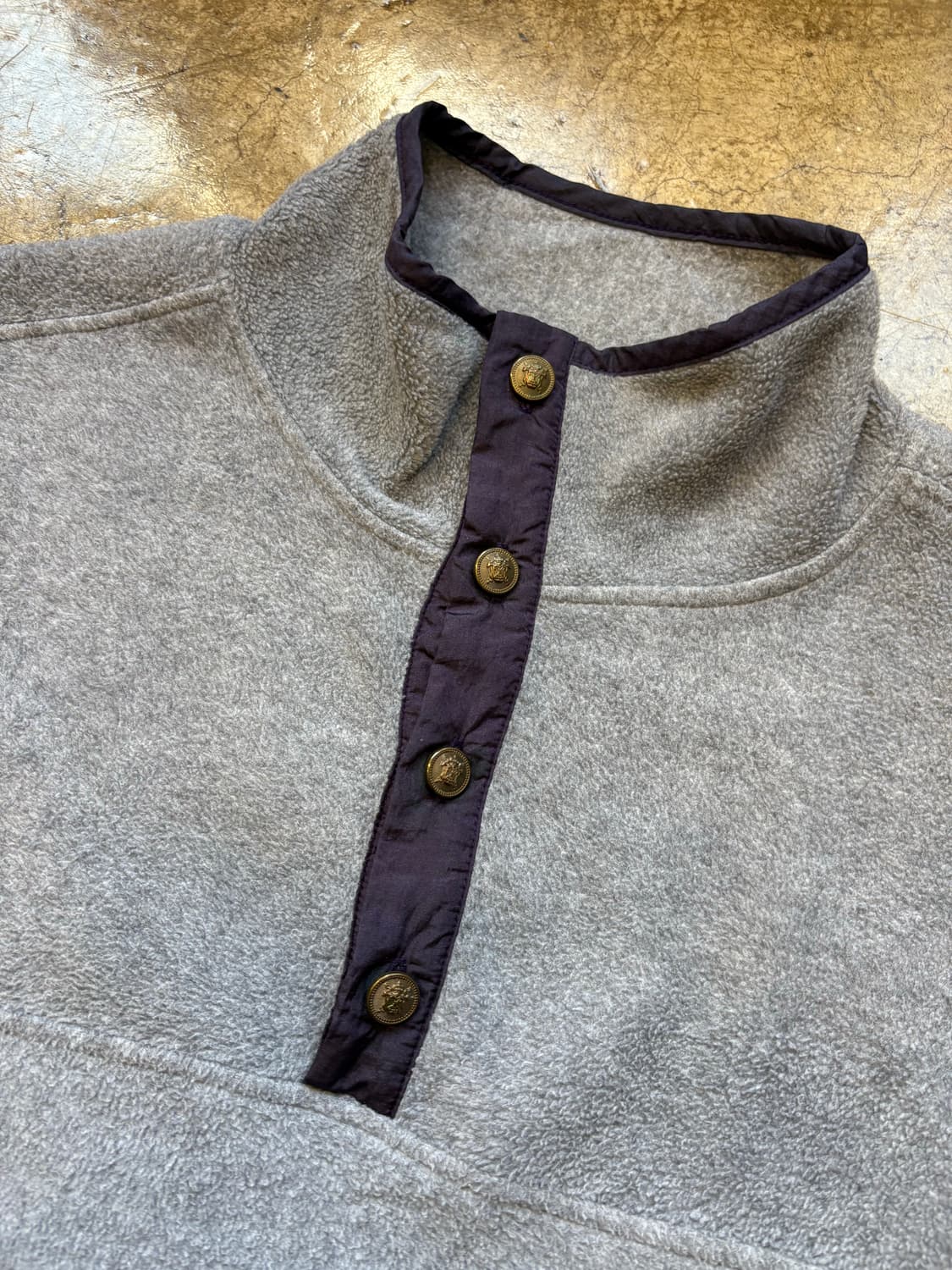 JaVa 그레이 플리스 풀오버 상품이미지4