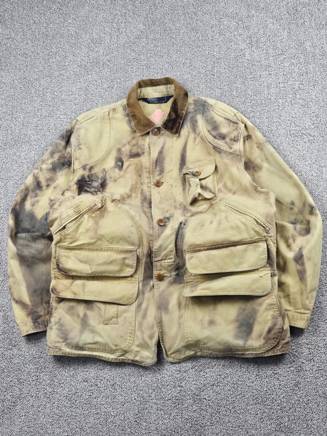 90's 폴로랄프로렌 다잉 워시드 커스텀 헌팅 자켓 (L) / 10103 상품이미지1