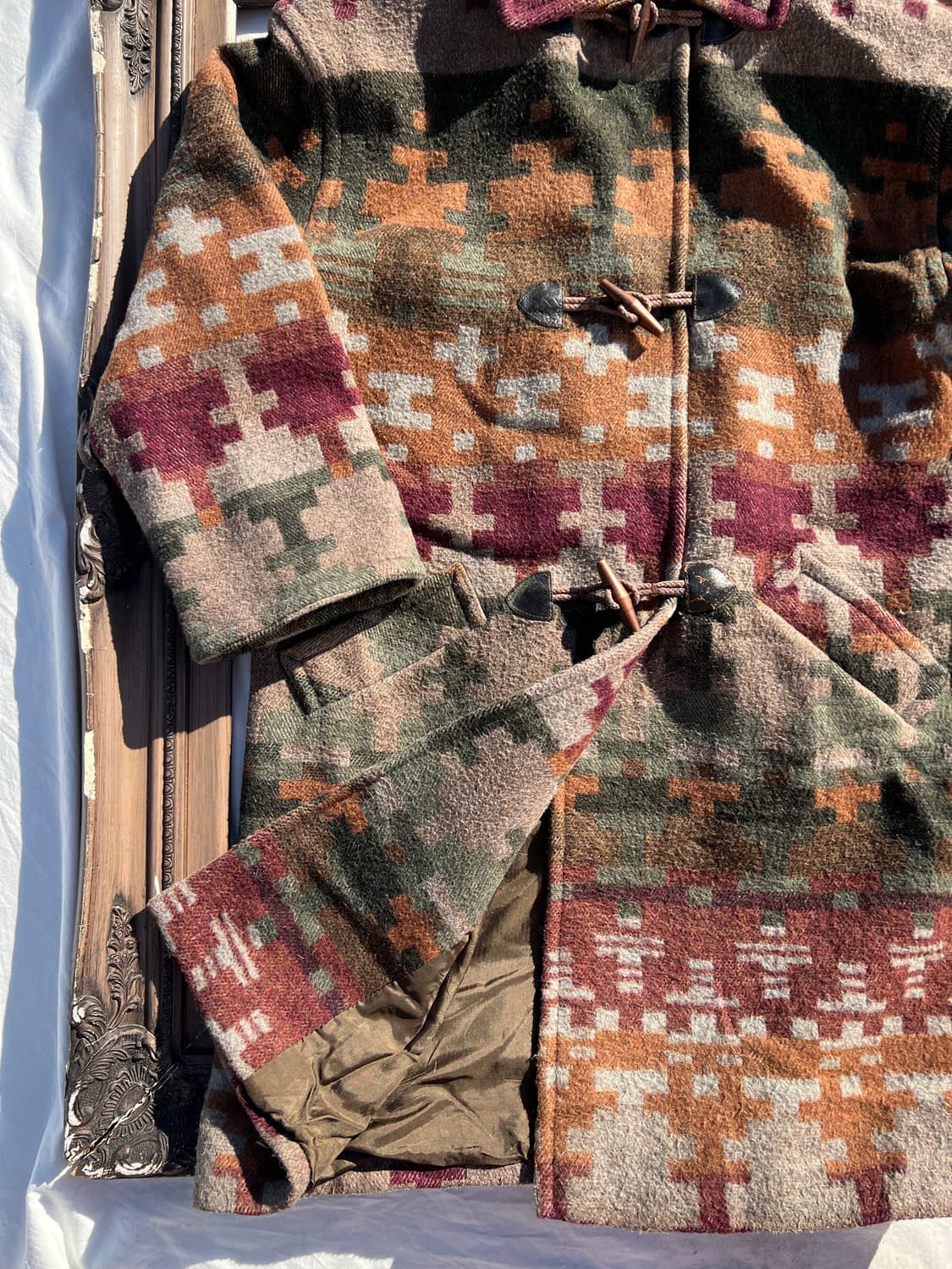 에스닉 토글 울 코트 상품이미지4