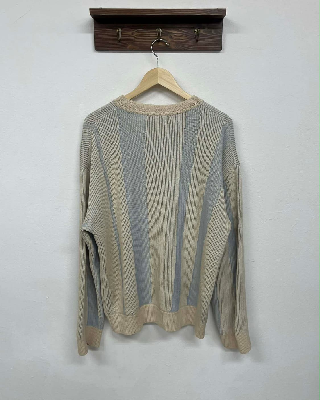 [100] 시스템 한섬 24년 신형 스트라이프 울 니트 상품이미지2