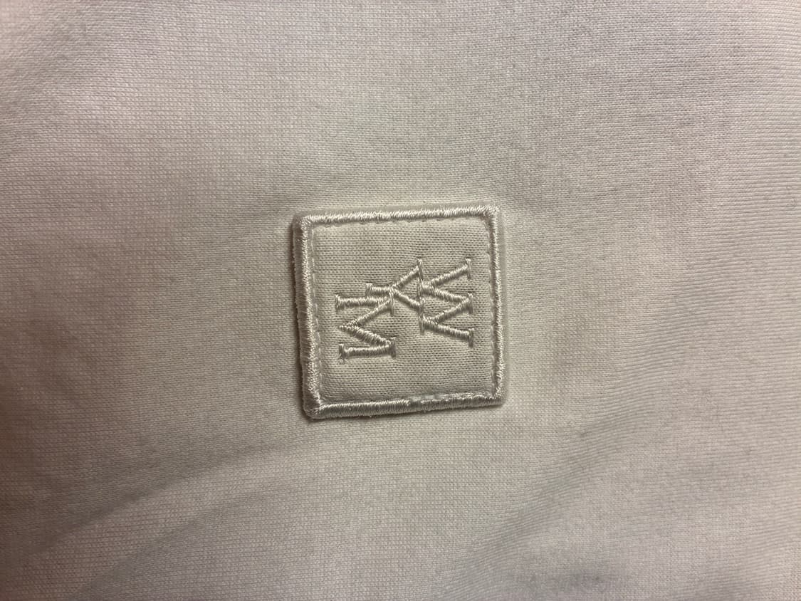 (정품) 우영미 코튼 피라미드 백로고 티셔츠 화이트 상품이미지2