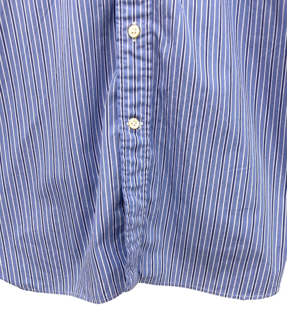 폴로 스트라이프 셔츠 블루 (M) 상품이미지5