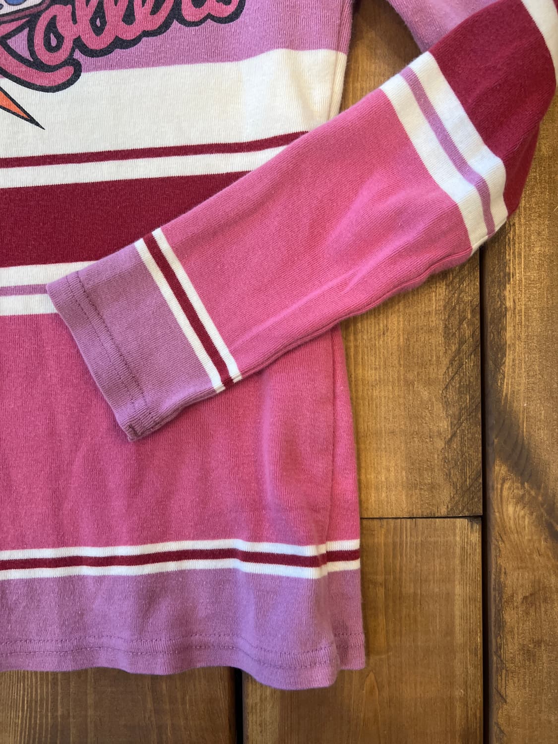 히스테릭글래머 빅로고 핑크 스트라이프 롱슬리브 상품이미지8