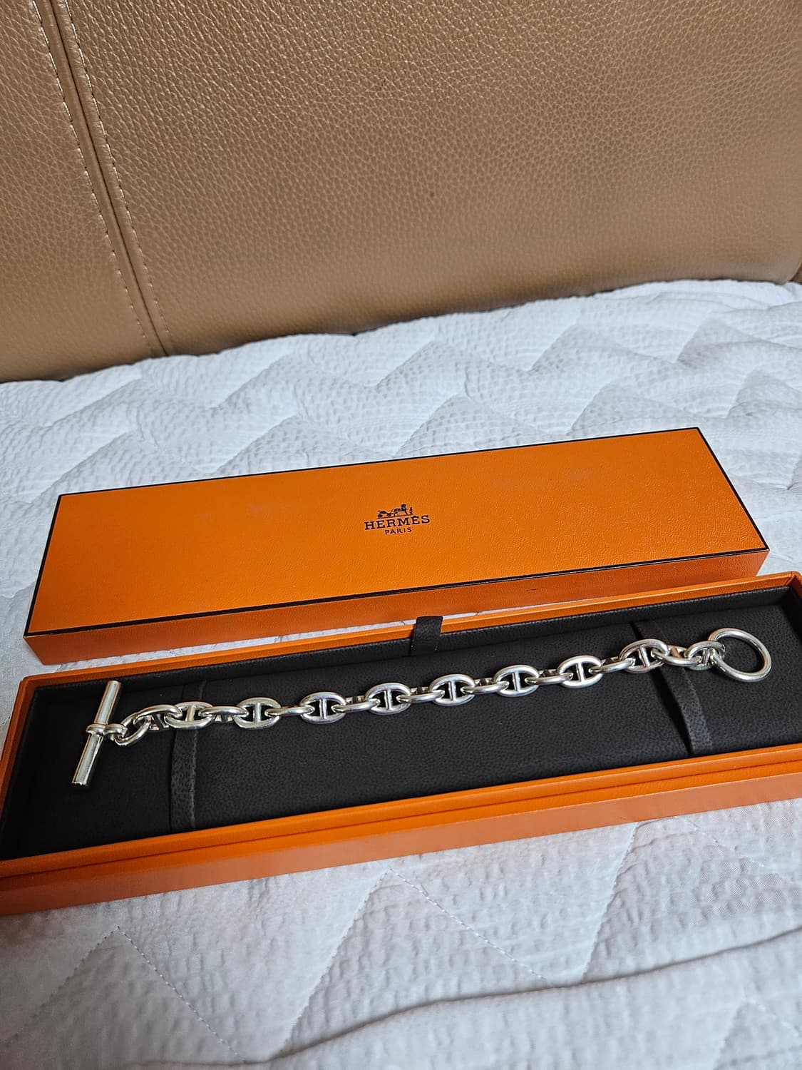 에르메스 샹달 브레이슬릿 팔찌 실버 상품이미지2