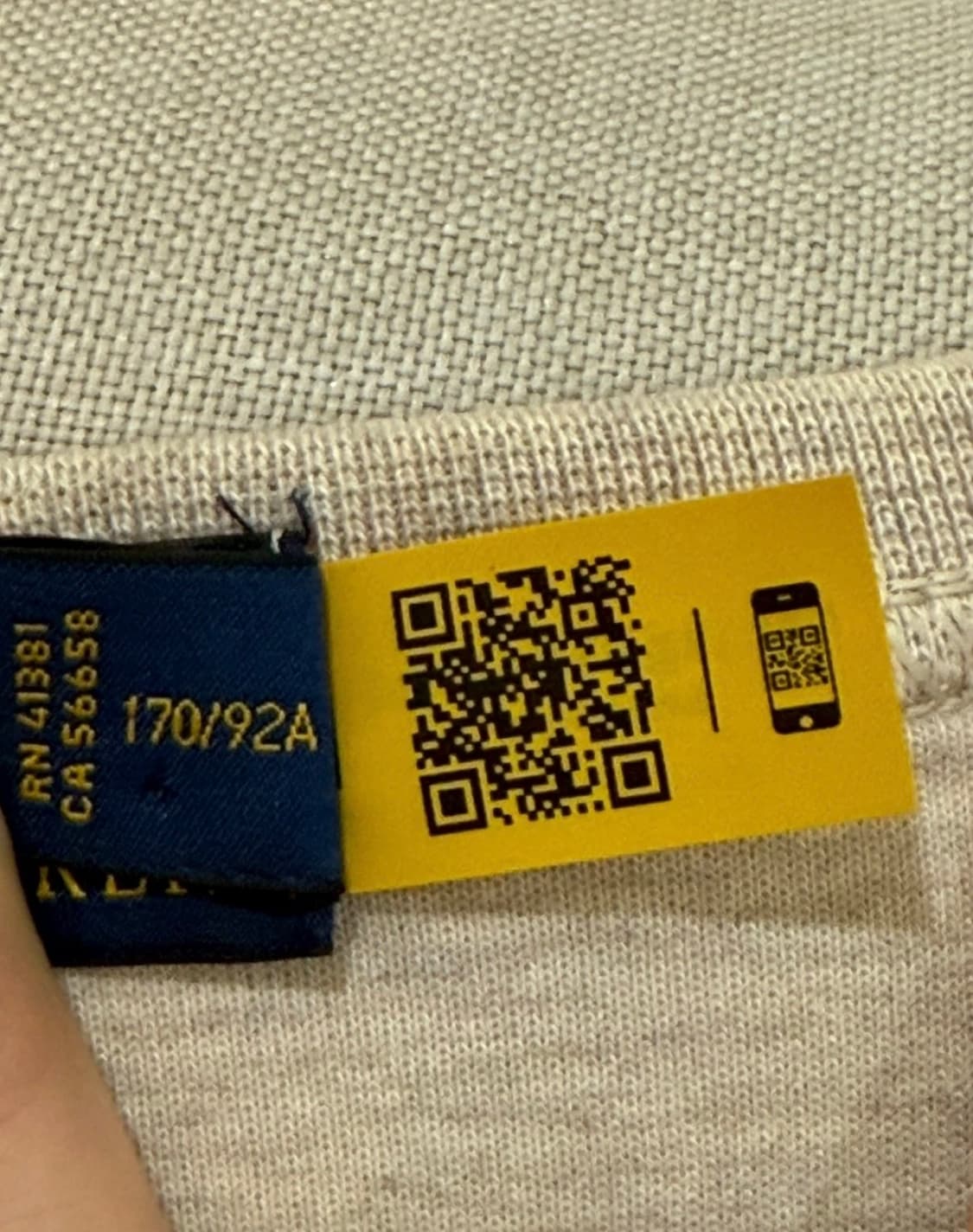 신형정품) 폴로 랄프로렌 오트밀 베이지 맨투맨 상품이미지2