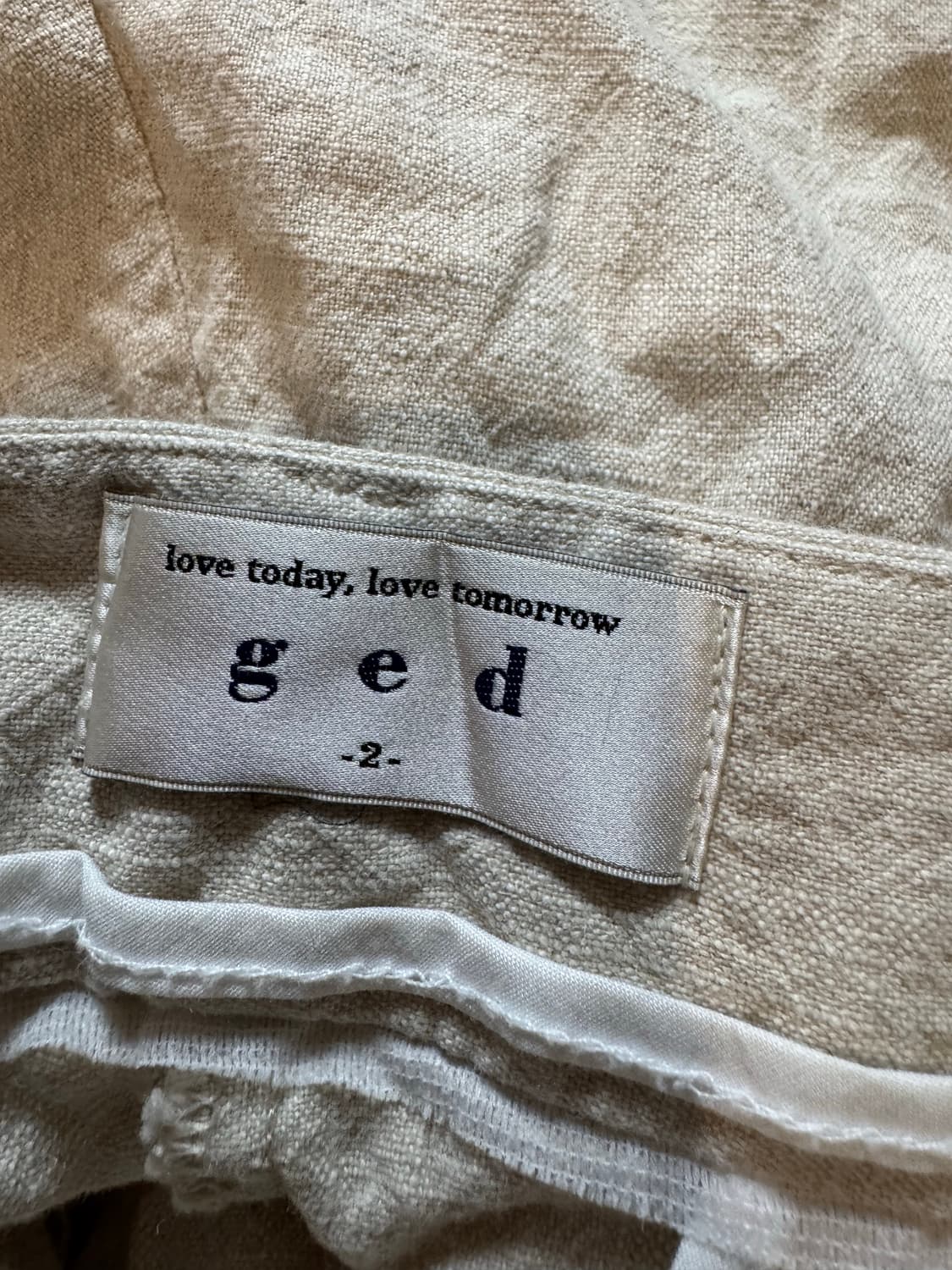 ged 샵 게드 스트랩 린넨 팬츠 상품이미지5