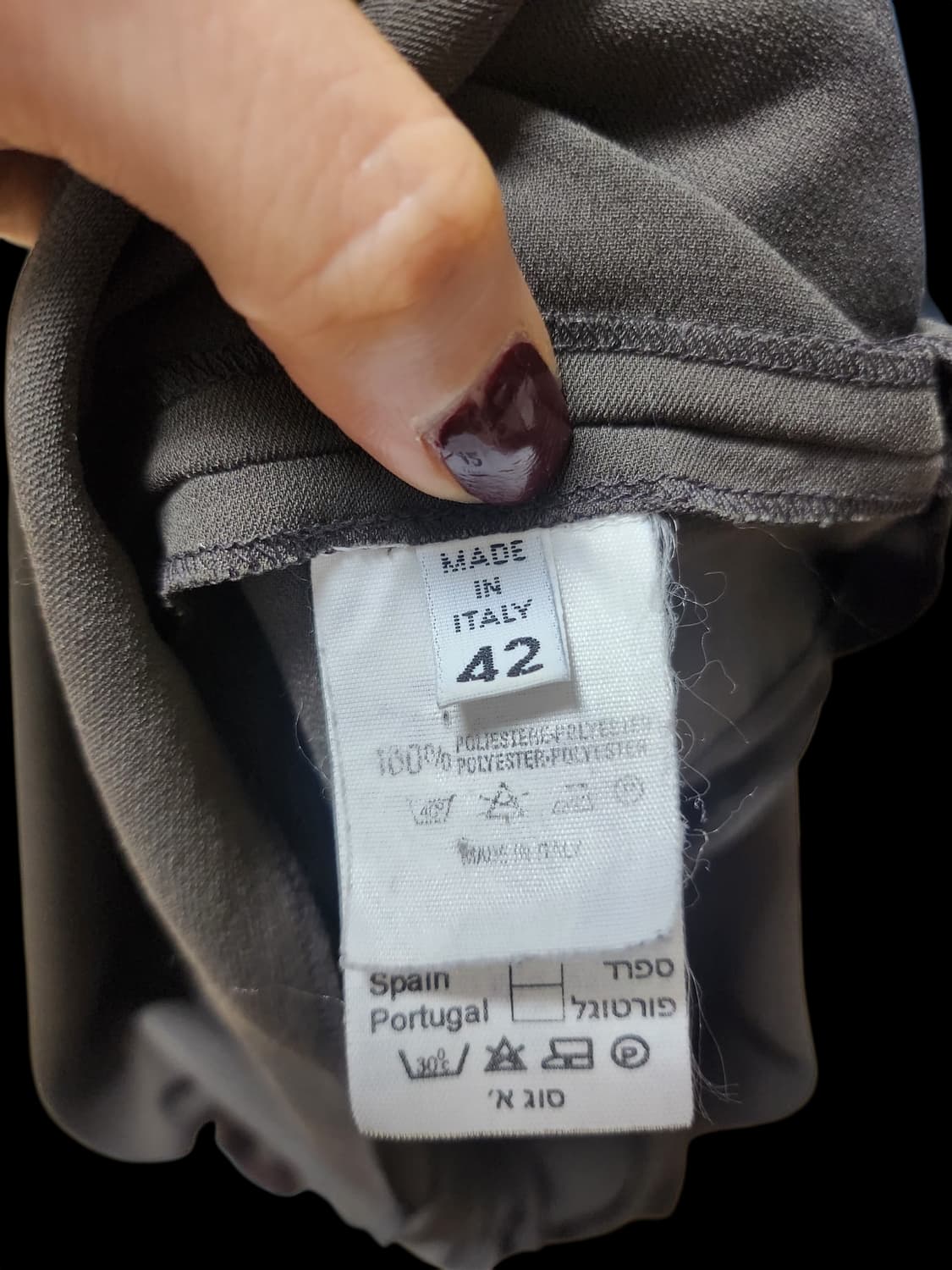 메종 마르지엘라  롱 스커트 카키 상품이미지5