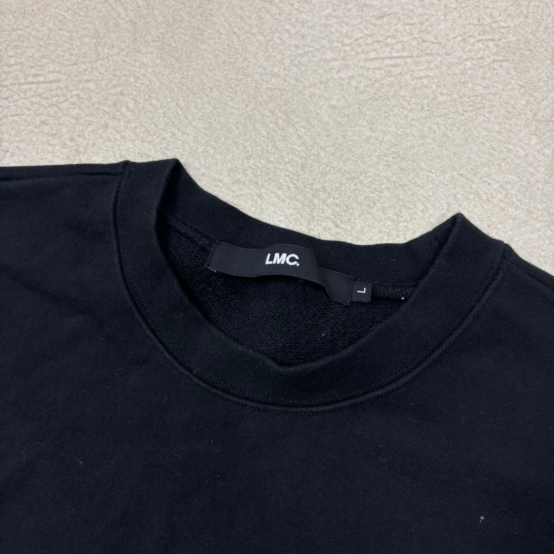 Lmc 빅로고 블랙 맨투맨 상품이미지3