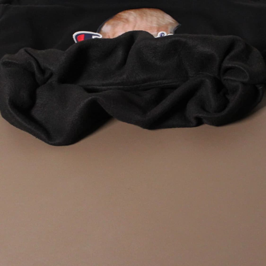 Champion 챔피온 스트리트 패러디 프린팅 기모 블랙 후드 상품이미지3