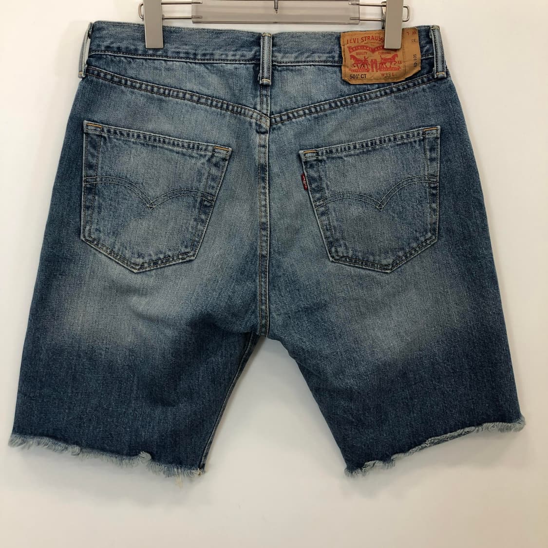 리바이스 501CT 컷오프 데님쇼츠 32-33 상품이미지3